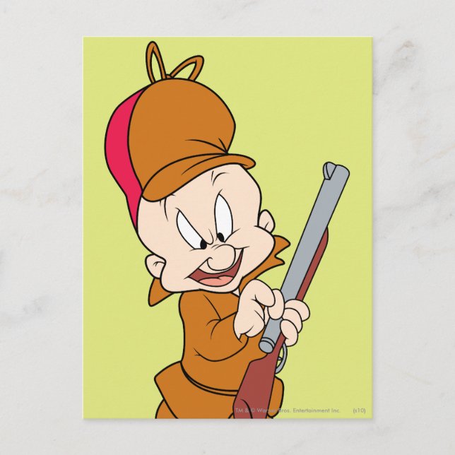 ELMER FUDD™-Redo till Hunt Vykort (Framsida)