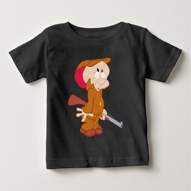 ELMER FUDD™| Skrämt dos T-shirt (Framsida)