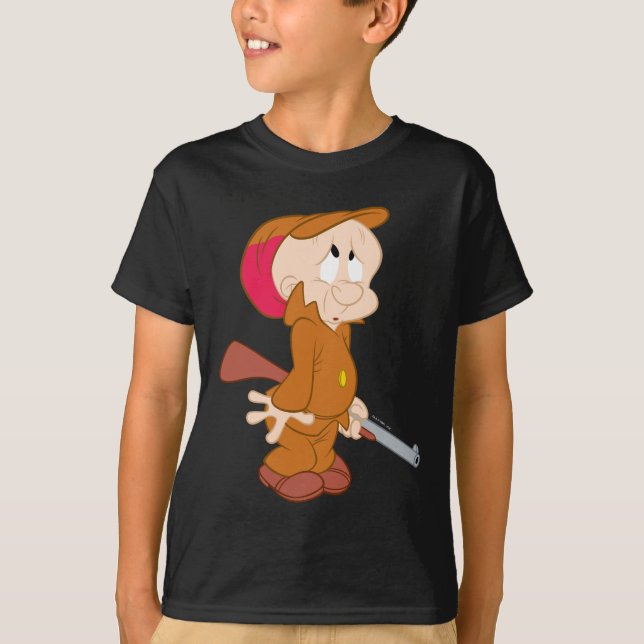 ELMER FUDD™ | Skrämt dos T Shirt (Framsida)