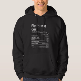 Elmhurst Girl Il Illinois Funny City Roots Us Hoodie