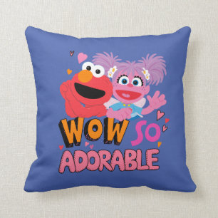 Elmo & Abby Wow Så Bedårande Kudde