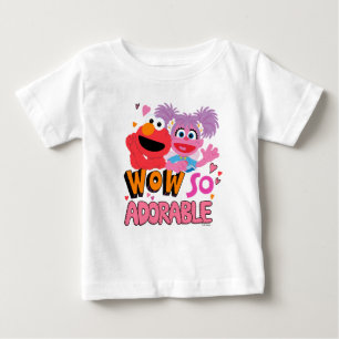 Elmo & Abby Wow Så Bedårande T Shirt