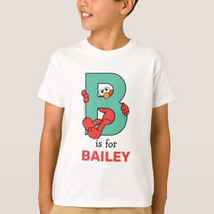 Elmo Alfabet B Turkos T Shirt