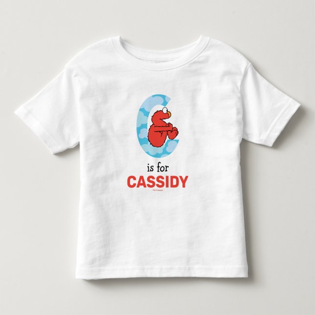 Elmo Alfabetet | C Moln T Shirt (Framsida)