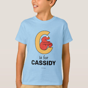 Elmo Alfabetet C Orange T Shirt