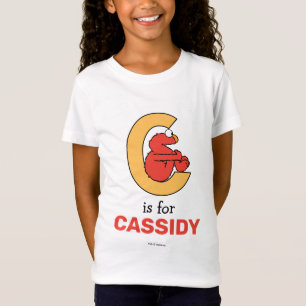Elmo Alfabetet C Orange T Shirt