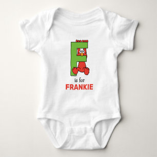 Elmo Alfabetet F Grön T Shirt