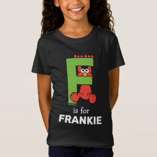 Elmo Alfabetet F Grön T Shirt