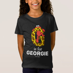 Elmo Alfabetet   G Giraff T Shirt