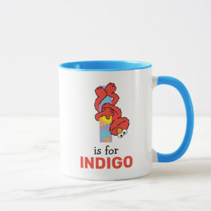 Elmo Alfabetet I Glass Mugg