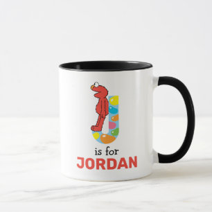 Elmo Alfabetet J Jelly Bean Mugg