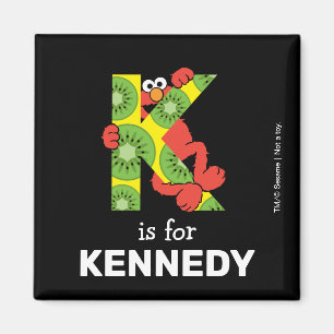 Elmo Alfabetet K Kiwi Magnet