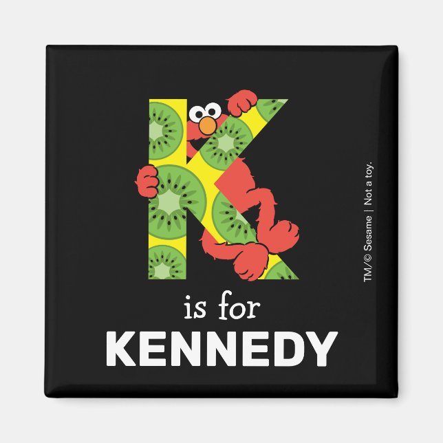 Elmo Alfabetet | K Kiwi Magnet (Framsidan)