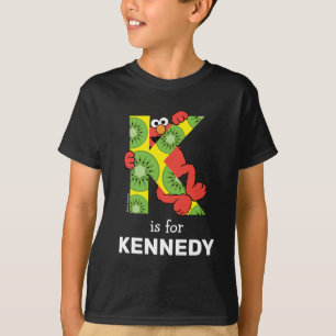 Elmo Alfabetet K Kiwi T Shirt