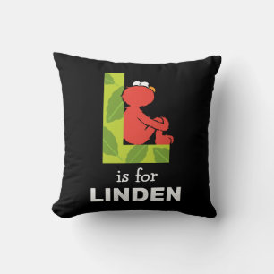 Elmo Alfabetet L Löv Kudde