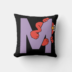 Elmo Alfabetet M Lila Kudde