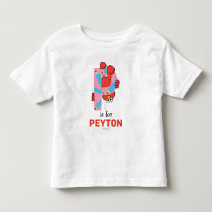 Elmo Alfabetet   P Penna T Shirt