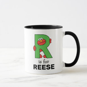 Elmo Alfabetet R Green Mugg