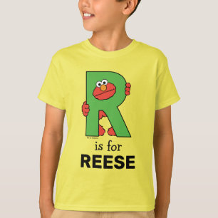 Elmo Alfabetet R Green T Shirt