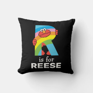 Elmo Alfabetet R Regnbåge Kudde