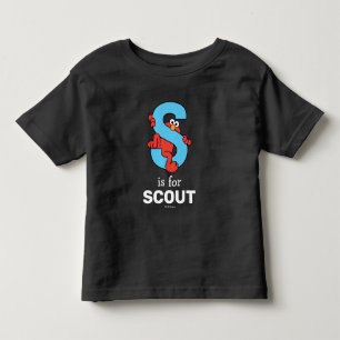 Elmo Alfabetet   S Blå T Shirt