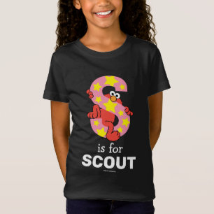Elmo Alfabetet S Stjärna T Shirt