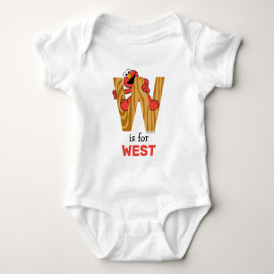 Elmo Alfabetet W Trä T Shirt