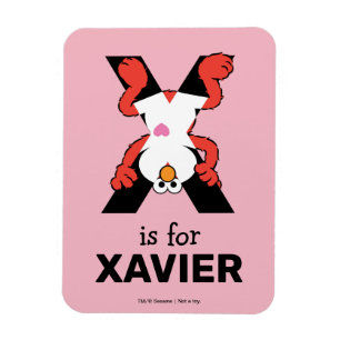 Elmo Alfabetet X Xray Magnet