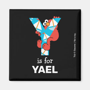 Elmo Alfabetet Y Yacht Magnet