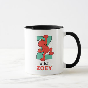 Elmo Alfabetet   Z Teal Mugg