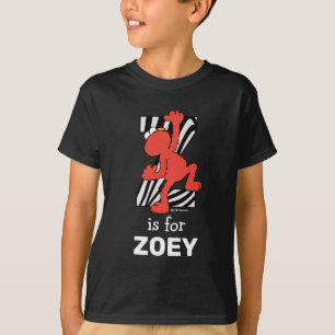 Elmo Alfabetet Z Zebra T Shirt