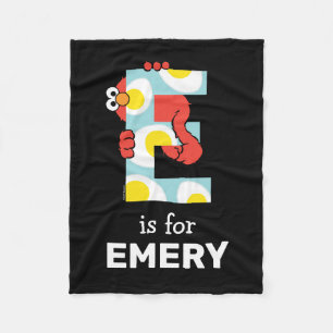 Elmo Alphabet   Ägg Fleecefilt