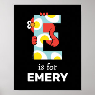 Elmo Alphabet   Ägg Poster
