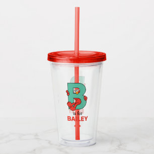 Elmo Alphabet B Teal Take Away Mugg