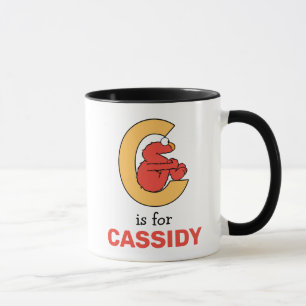 Elmo Alphabet C-Orange Mugg