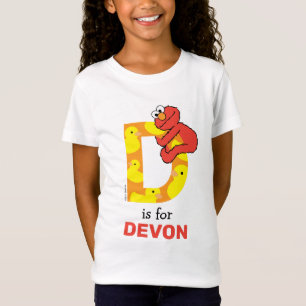 Elmo Alphabet   D ANKA T Shirt