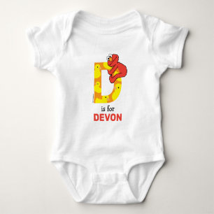 Elmo Alphabet D Anka T Shirt