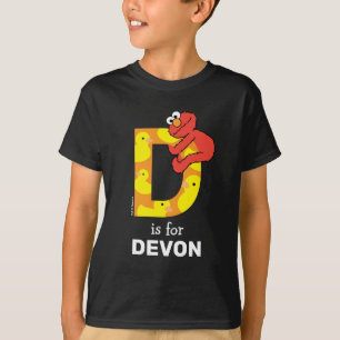 Elmo Alphabet   D ANKA T Shirt