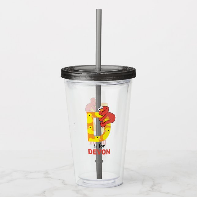Elmo Alphabet | D Anka Take Away Mugg (Framsida)