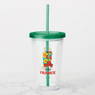 Elmo Alphabet F Blommor Take Away Mugg