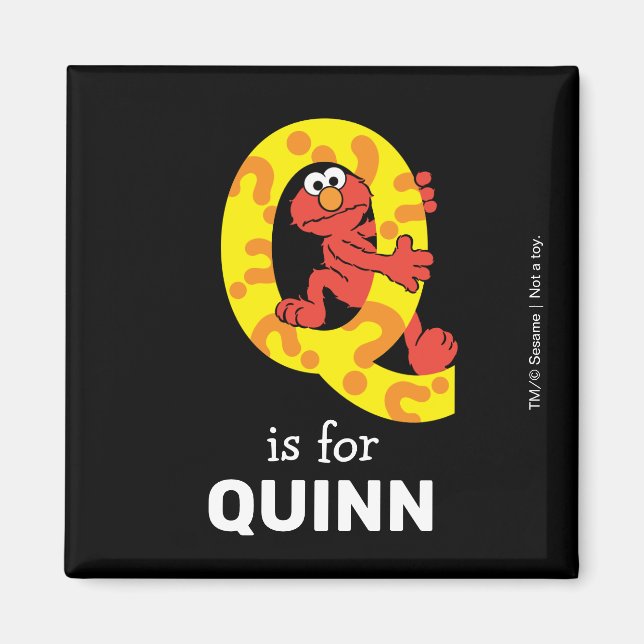 Elmo Alphabet | Fråga nr Magnet (Framsidan)