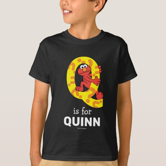 Elmo Alphabet | Fråga nr T Shirt (Framsida)