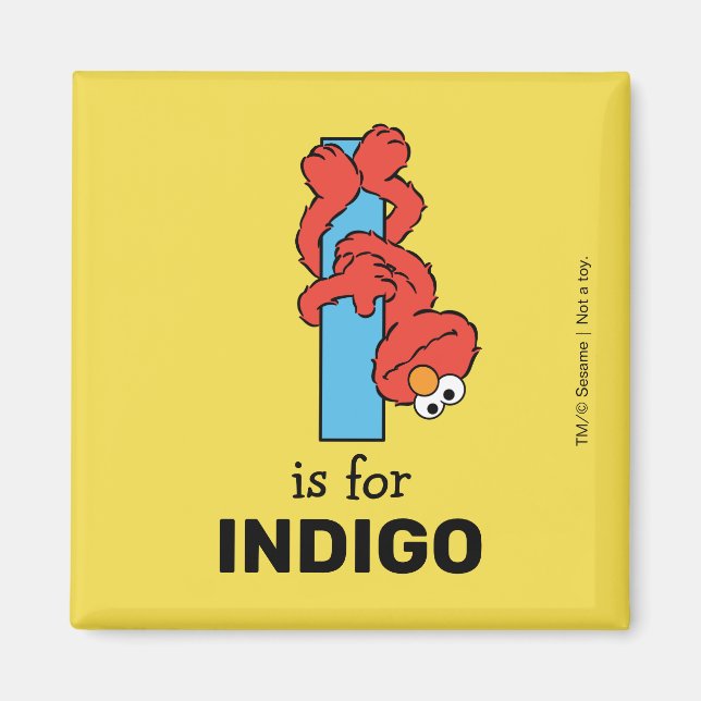 Elmo Alphabet | I Blue Magnet (Framsidan)