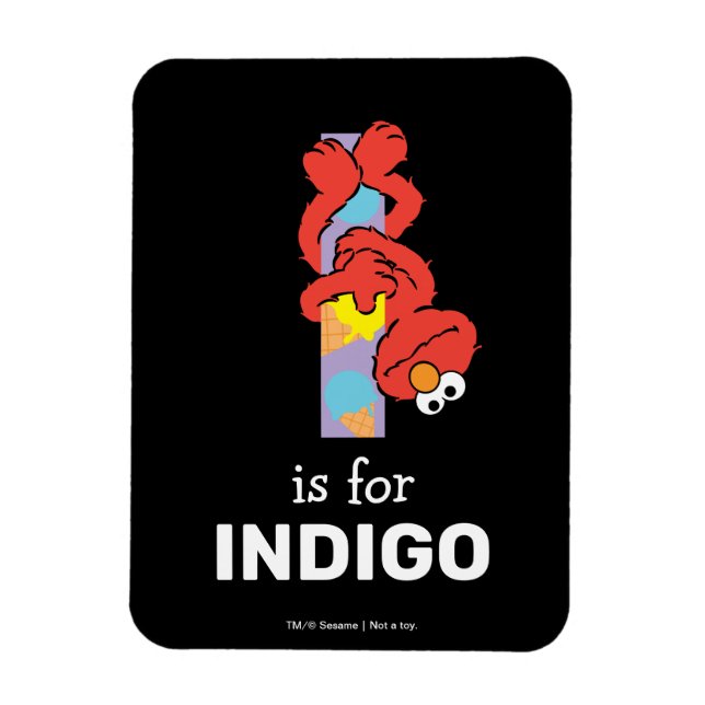Elmo Alphabet | I Ice Cream Magnet (Vertikal)