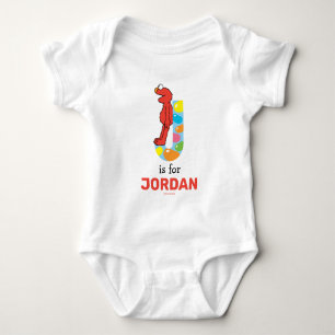 Elmo Alphabet J Jelly Bean T Shirt