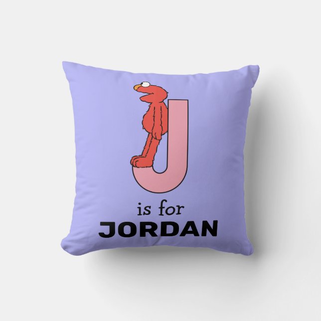 Elmo Alphabet | J ROSA Kudde (Framsida)