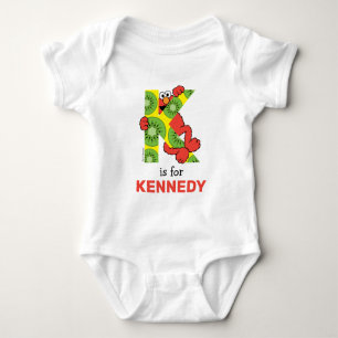 Elmo Alphabet   K Kiwi T Shirt