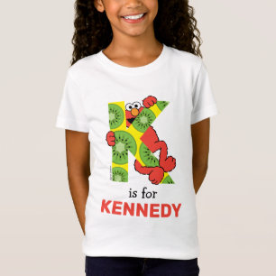 Elmo Alphabet K Kiwi T Shirt