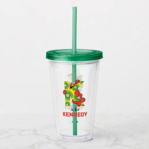 Elmo Alphabet K Kiwi Take Away Mugg