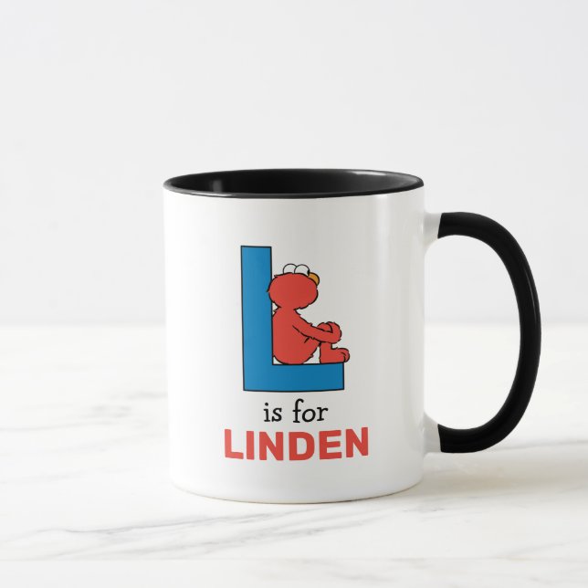 Elmo Alphabet | L Blue Mugg (Höger)